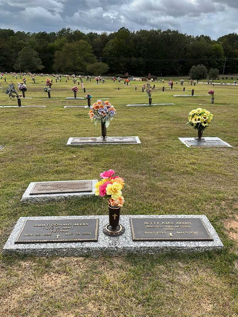 Jimmy Donald Akers's grave. Photo 2