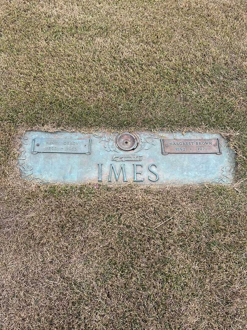 Henry Grady Imes's grave. Photo 1
