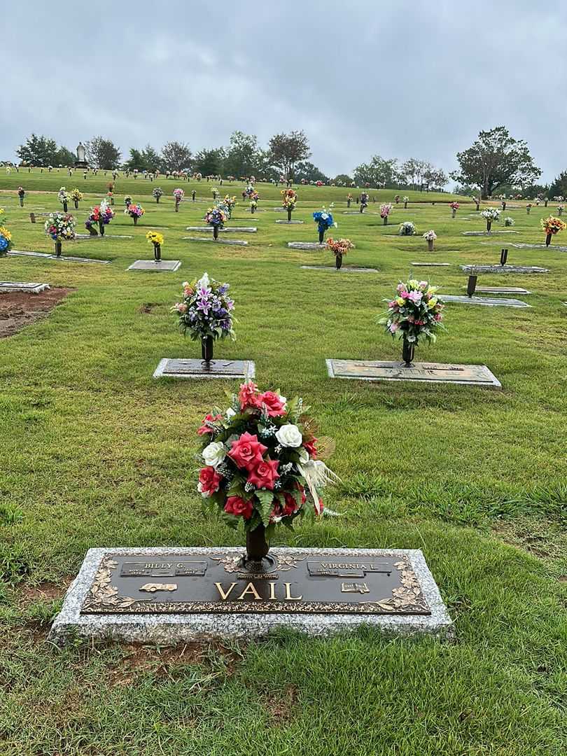 Billy Grafton Vail's grave. Photo 2