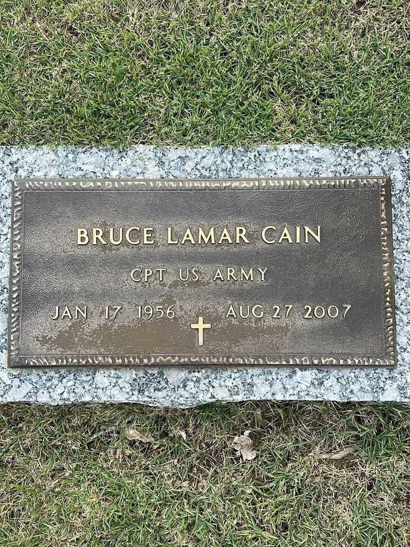 Doctor of Philosophy Bruce Lamar Cain's grave. Photo 4