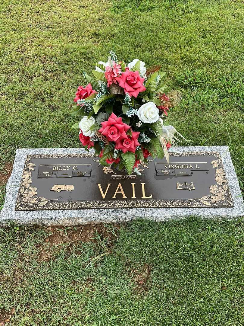 Billy Grafton Vail's grave. Photo 1