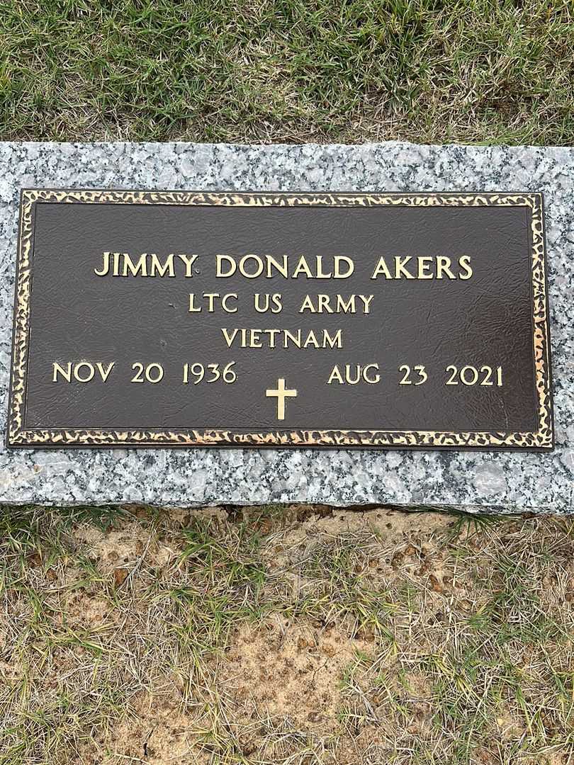 Jimmy Donald Akers's grave. Photo 3