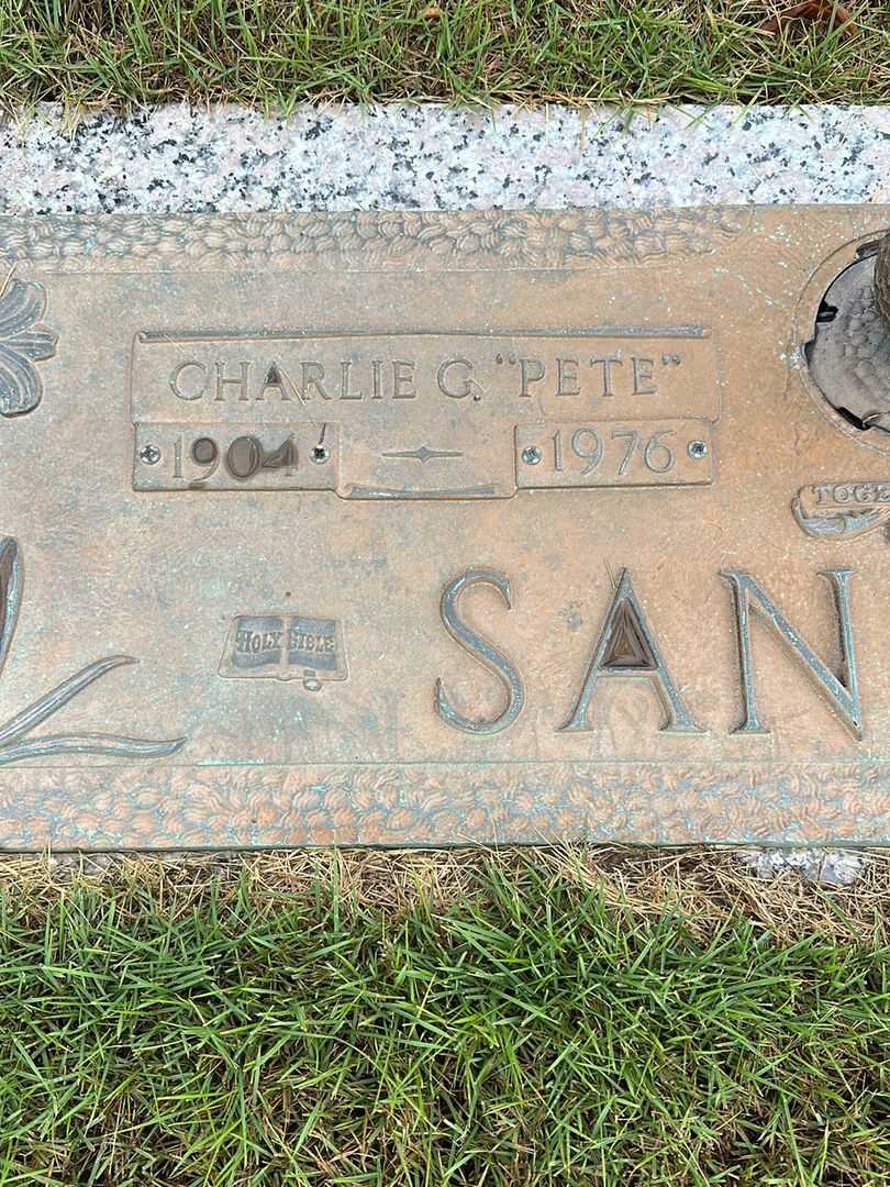 Charlie G. "Pete" Sanders's grave. Photo 3