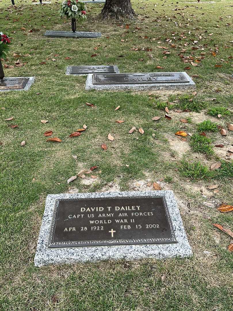 David T. Dailey's grave. Photo 3