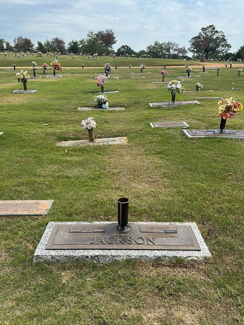 Edwin Robert "Babs" Jackson's grave. Photo 2