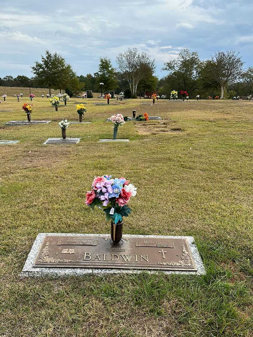 Marcella Baldwin's grave. Photo 2