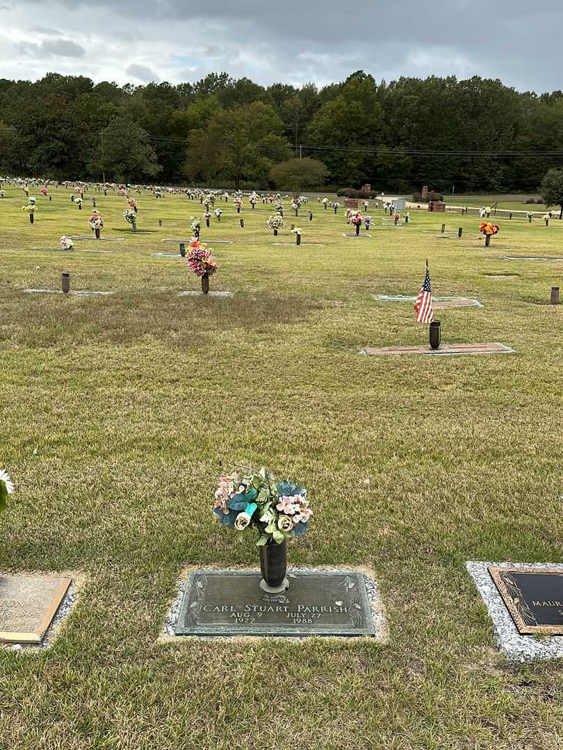 Carl Stuart Parrish's grave. Photo 2