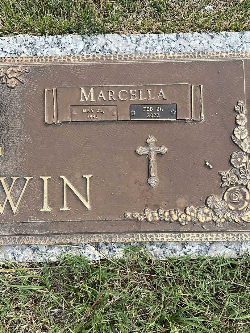 Marcella Baldwin's grave. Photo 3