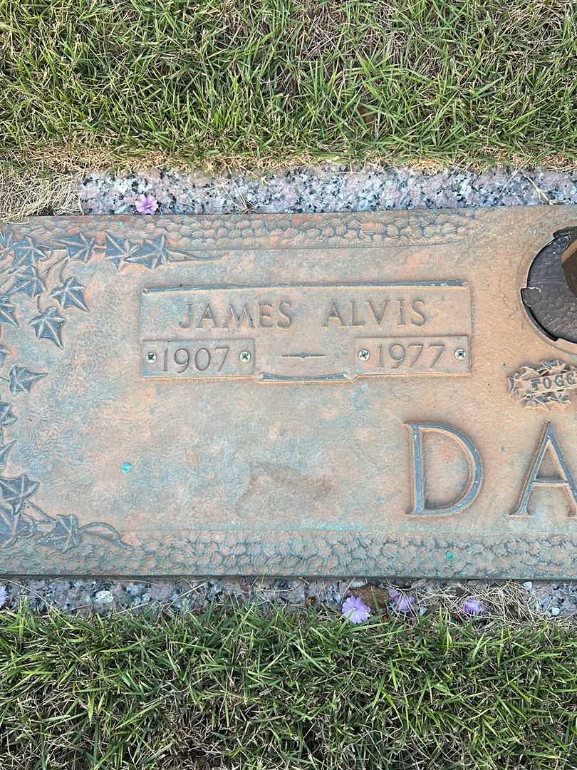 James Alvis Davis's grave. Photo 3