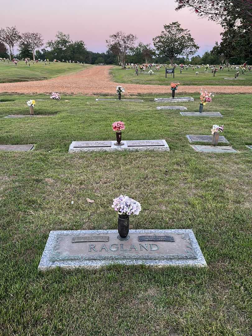 Carlton H. Ragland's grave. Photo 2