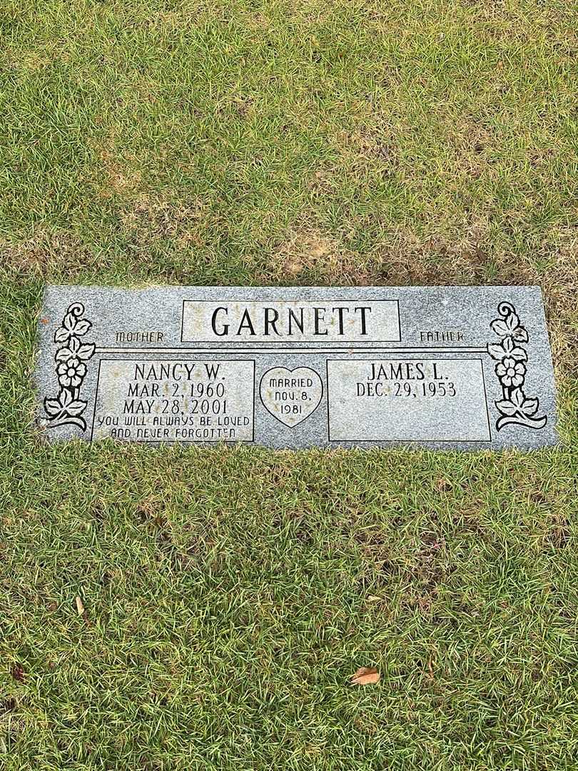James Laray Garnett's grave. Photo 1