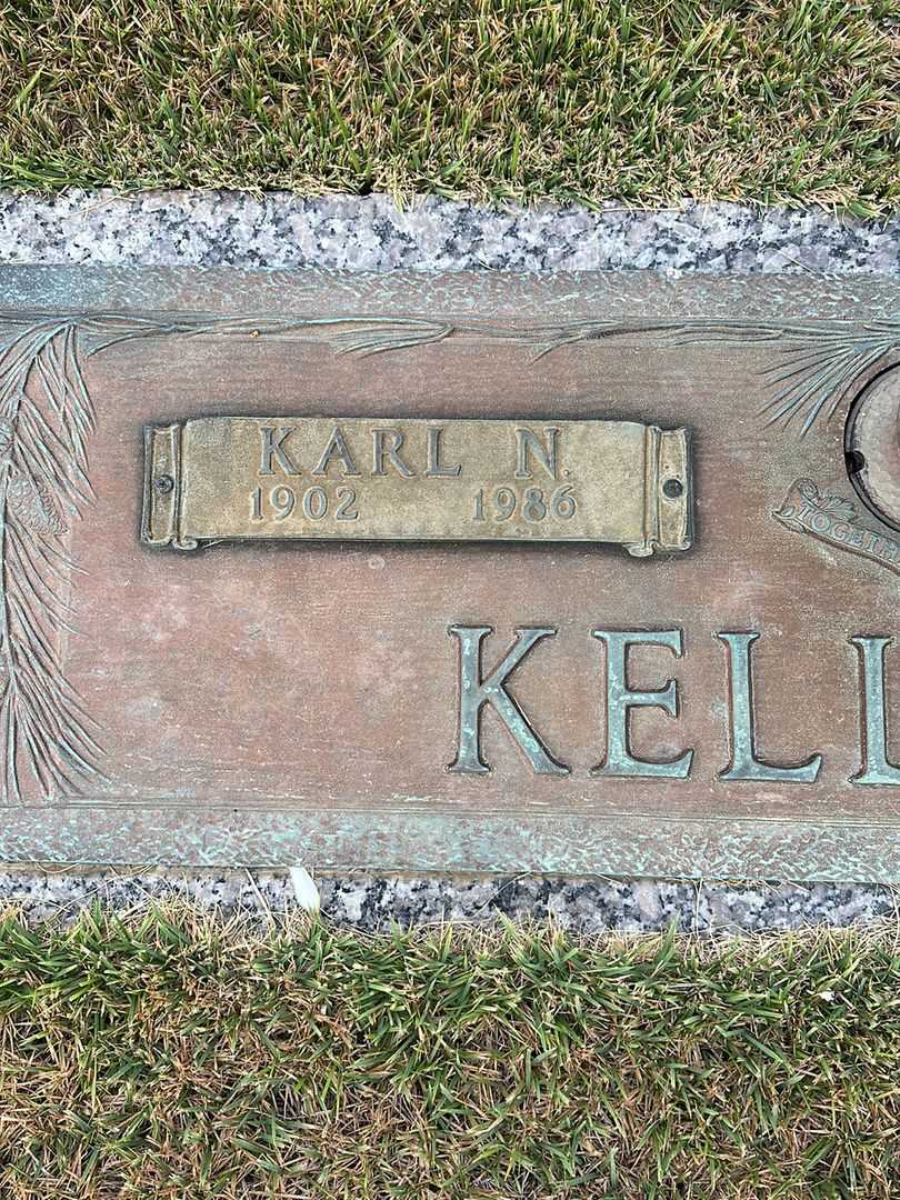 Karl N. Kellogg's grave. Photo 3