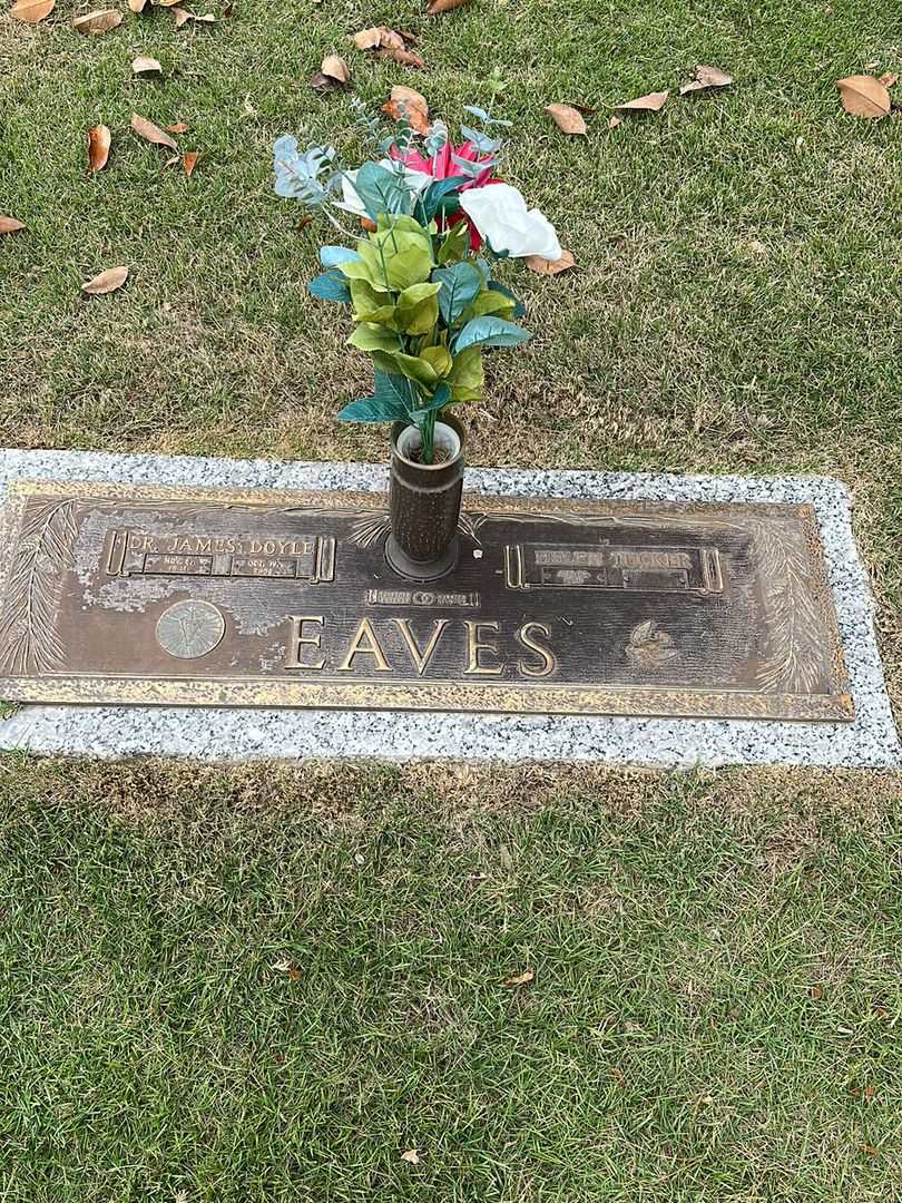 James Doyle Eaves's grave. Photo 1